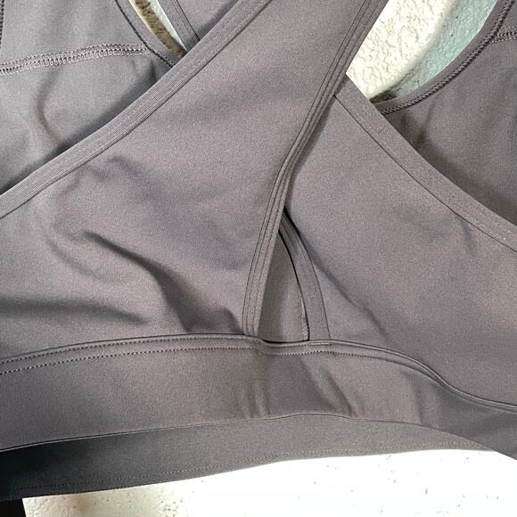 Ideology Plus Size Medium Impact Sports Bra, gray 1X - Picture 2 of 7